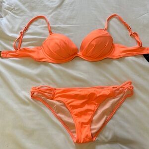 Bright Coral Bikini
